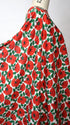 Artlux ~ 'Poppy Dance Red | Large' Luxury Cotton Lawn ~ Made in Italy *Last Piece 3.85m